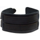 Lederarmband aus Büffelleder mit Metallverzierung