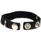 Lederarmband aus Büffelleder mit Metallverzierung