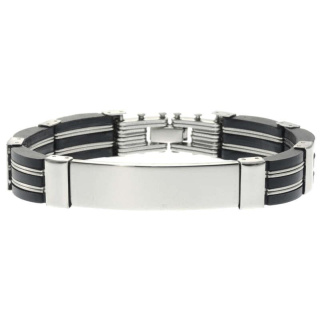 Gliederarmband Edelstahl
