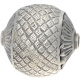 Silberbead Kugel 925 Silber patiniert India traditional