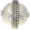Silberbead Kugel 925 Silber patiniert India traditional