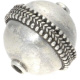 Silberbead Kugel 925 Silber patiniert India traditional