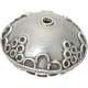 Silberbead Linse 925 Silber patiniert India traditional