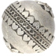 Silberbead Kugel 925 Silber patiniert India traditional