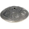 Silberbead Linse 925 Silber patiniert India traditional