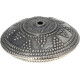 Silberbead Linse 925 Silber patiniert India traditional