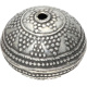 Silberbead Linse 925 Silber patiniert India traditional