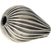 Silberbead Tropfen 925 Silber patiniert India traditional
