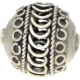 Silberbead Kugel 925 Silber patiniert India traditional