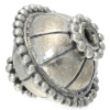 Silberbead Linse India traditional . 925 Silber patiniert...
