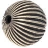 Silberbead Kugel 925 Silber patiniert India traditional