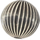 Silberbead Kugel 925 Silber patiniert India traditional