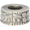 Silberbead Ring 925 Silber patiniert India traditional