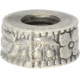 Silberbead Ring 925 Silber patiniert India traditional