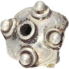 Silberbead Freeform 925 Silber patiniert India traditional