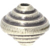 Silberbead Freeform 925 Silber patiniert India traditional