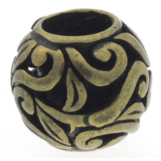 Bead Kugel Antikbronze