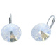 Ohrhänger Hook Silber plated . Crystal Moonlight