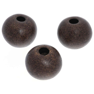 Bead Kugel Chocolate Keramik