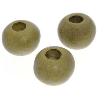 Bead Kugel Olive Greece Keramik