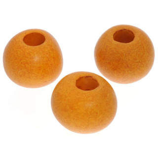Bead Kugel Orange Keramik