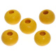 Bead Kugel Indian Yellow Keramik