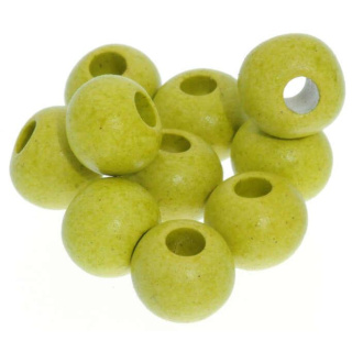 Bead Kugel Green Apple Keramik