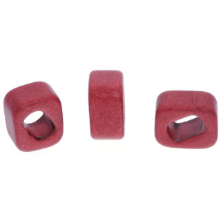 Bead Quader Carmine Keramik