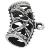Bead Bogen mit Anhängeröse Antiksilber ....
