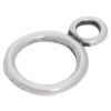 Verschluss Knebelverschluss Ring Set Antiksilber