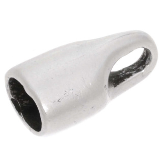 Verschluss Verschlusskappe Schlaufe (A) Antiksilber
