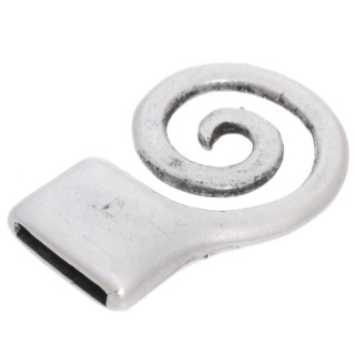 Verschluss Verschlusskappe Spirale (B) Antiksilber