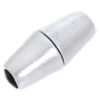 Verschluss Magnetverschluss Ellipse Set Antiksilber