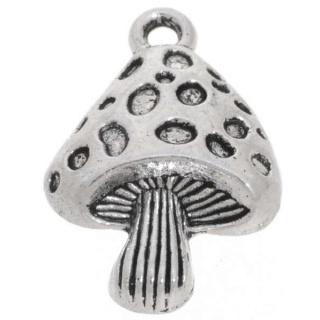 Charme Fliegenpilz Antiksilber