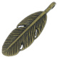 Charme Feder Antikbronze