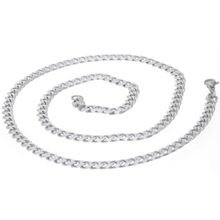 Gliederkette mit Karabinerverschluss Edelstahl