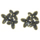 Ohrstecker Blume Antikbronze