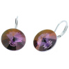 Ohrhänger Hook Silber plated . Crystal Lt. Amethyst . 14mm