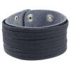 Lederarmband aus Büffelleder mit Metallverzierung...