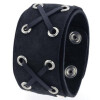 Lederarmband aus Büffelleder mit Metallverzierung...