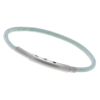 Armband LOOPS Paracord Edelstahlverschluss mattiert Stahlgrau