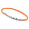 Armband LOOPS Paracord Edelstahlverschluss mattiert Orange