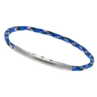 Armband LOOPS Paracord Edelstahlverschluss mattiert Multicolor