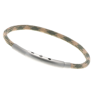 Armband LOOPS Paracord Edelstahlverschluss mattiert Multicolor