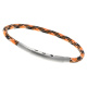 Armband LOOPS Paracord Edelstahlverschluss mattiert Multicolor