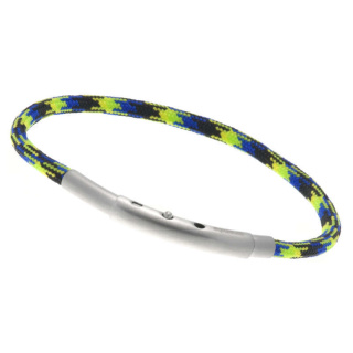 Armband LOOPS Paracord Edelstahlverschluss mattiert Multicolor