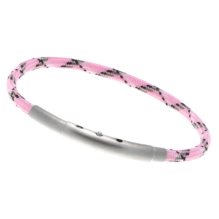Armband LOOPS Paracord Edelstahlverschluss mattiert Multicolor