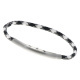 Armband LOOPS Paracord Edelstahlverschluss mattiert Multicolor