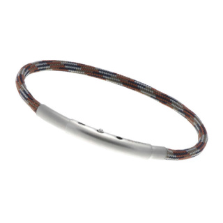 Armband LOOPS Paracord Edelstahlverschluss mattiert Multicolor