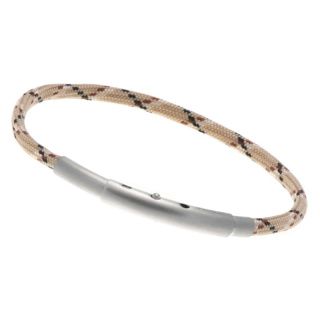 Armband LOOPS Paracord Edelstahlverschluss mattiert Multicolor